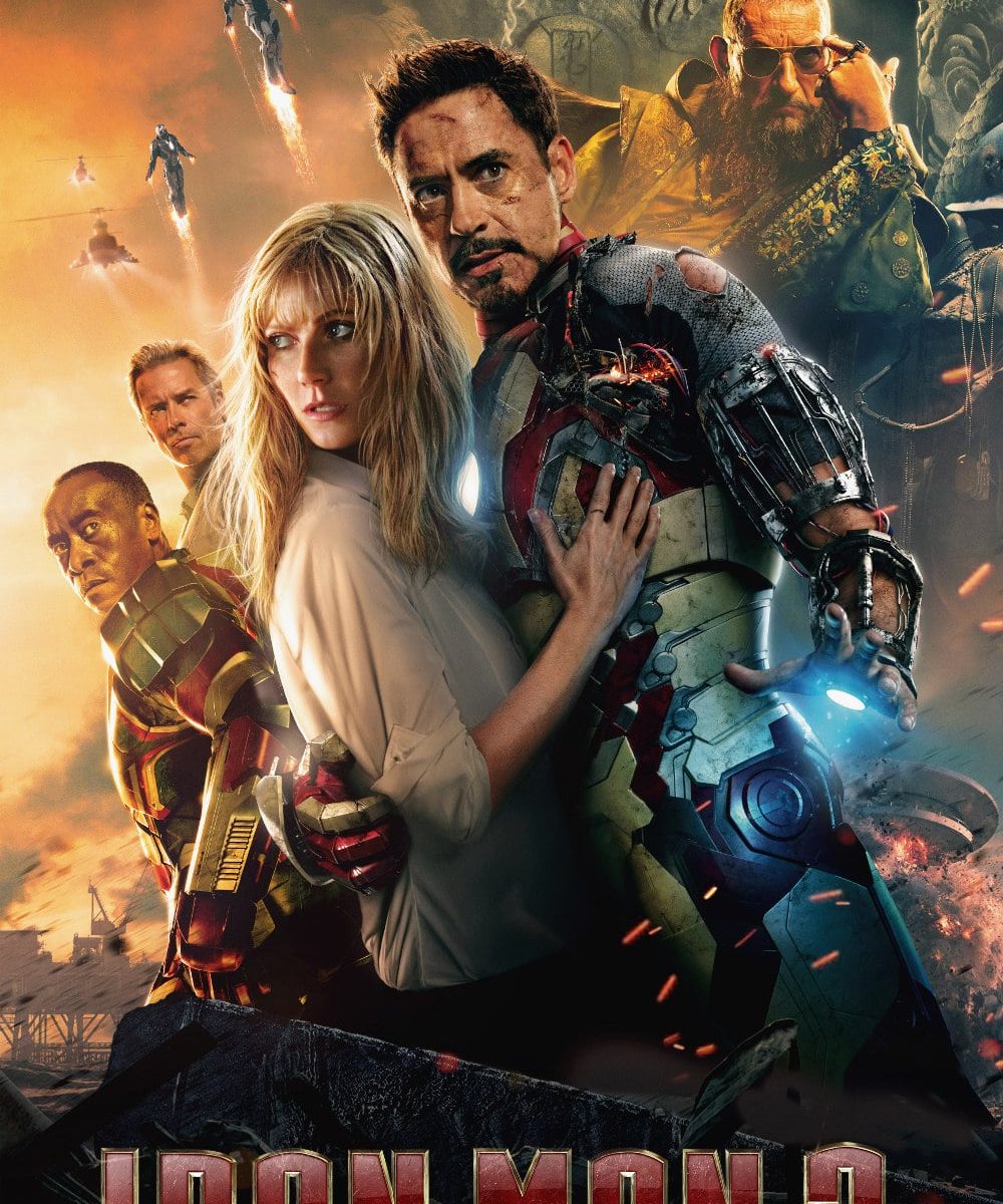 Poster for the movie "Iron Man 3"