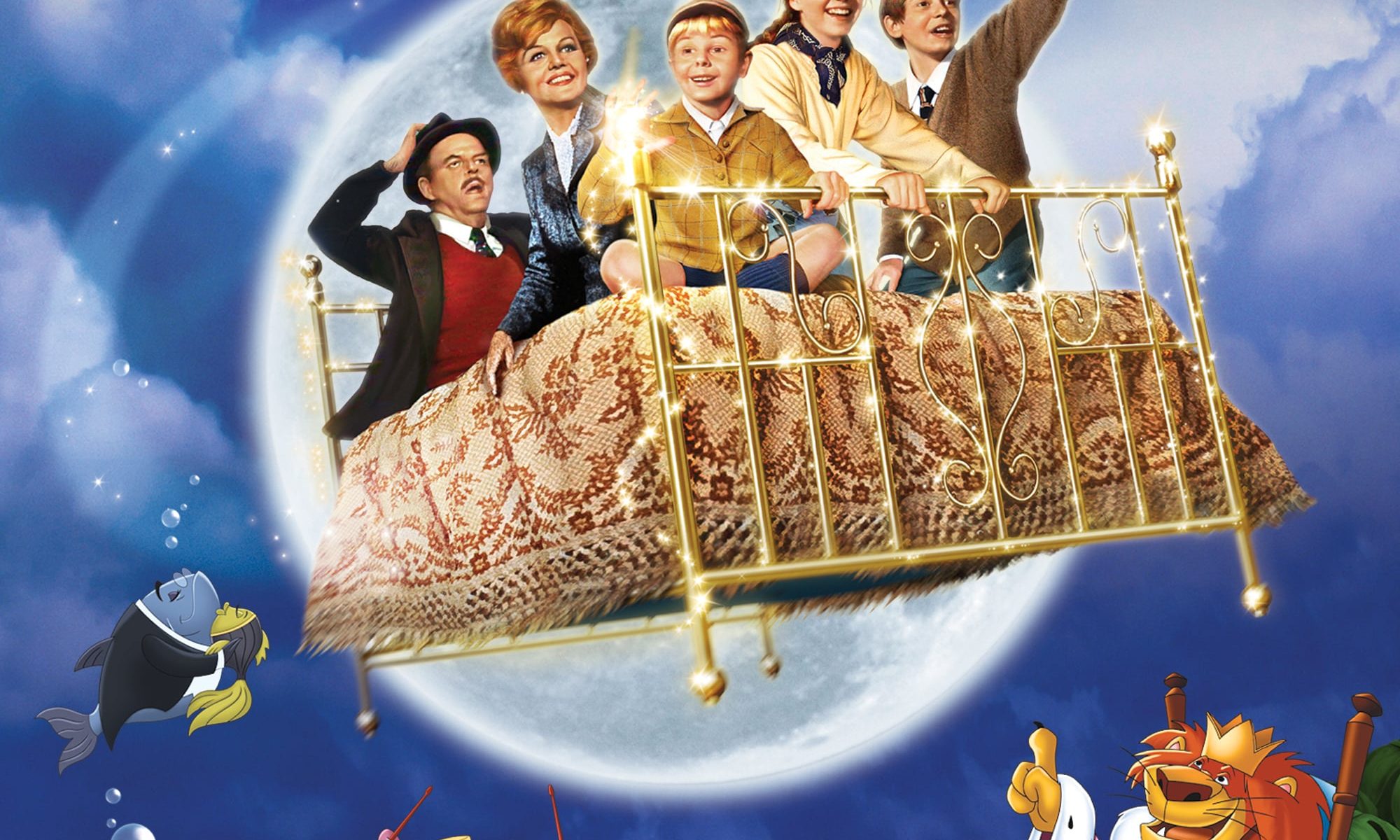 Poster for the movie "Bedknobs and Broomsticks"