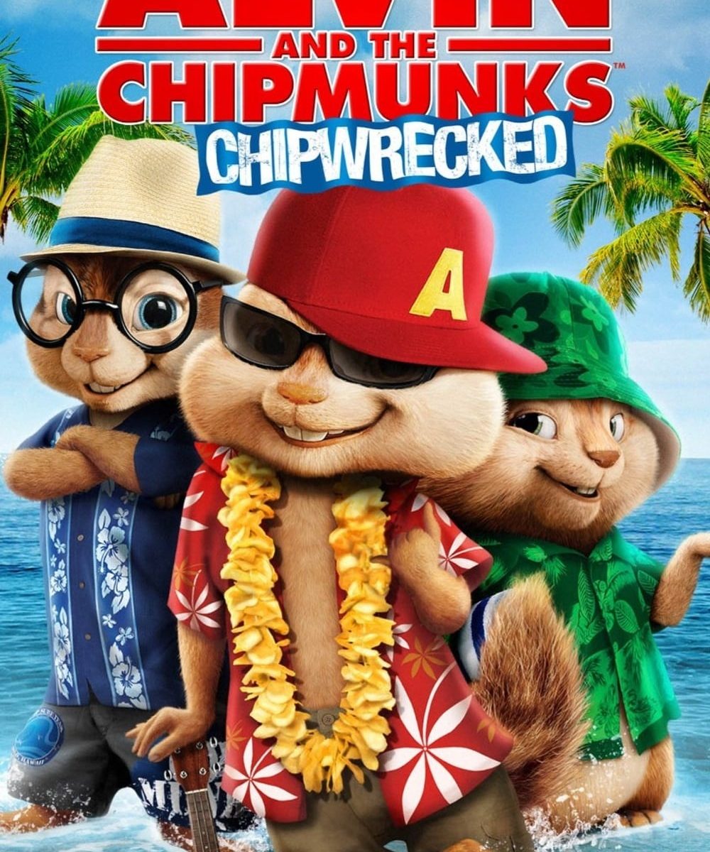 Poster for the movie "Alvin and the Chipmunks: Chipwrecked"
