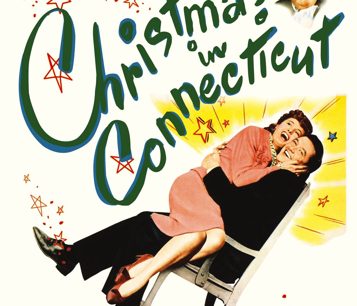 Poster for the movie "Christmas in Connecticut"