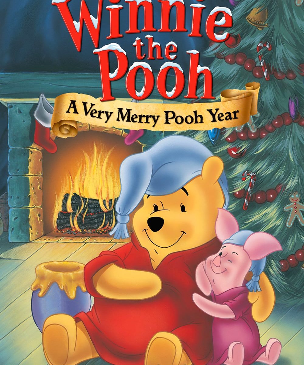 Poster for the movie "Winnie the Pooh: A Very Merry Pooh Year"