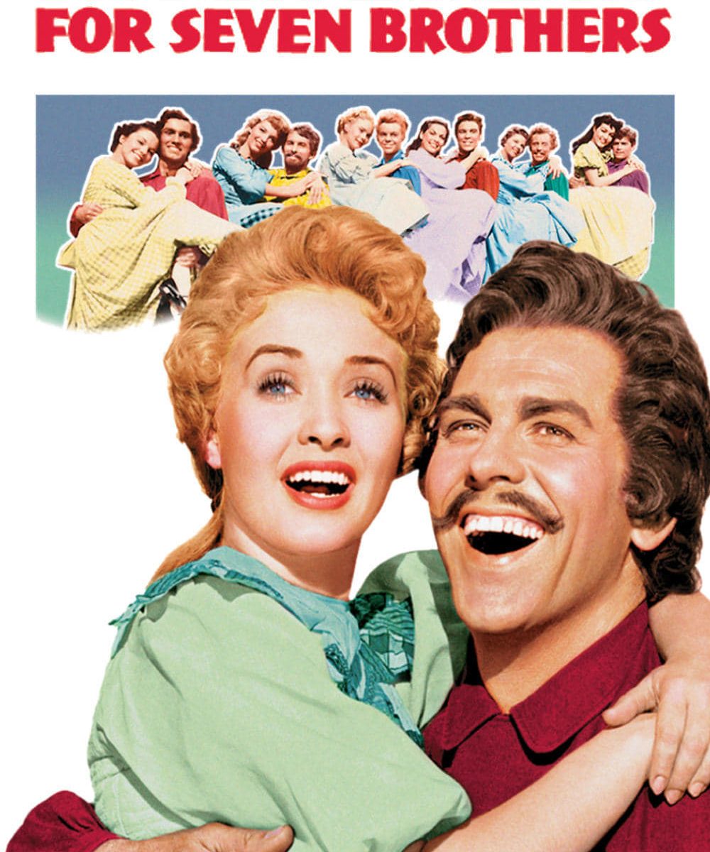 Poster for the movie "Seven Brides for Seven Brothers"