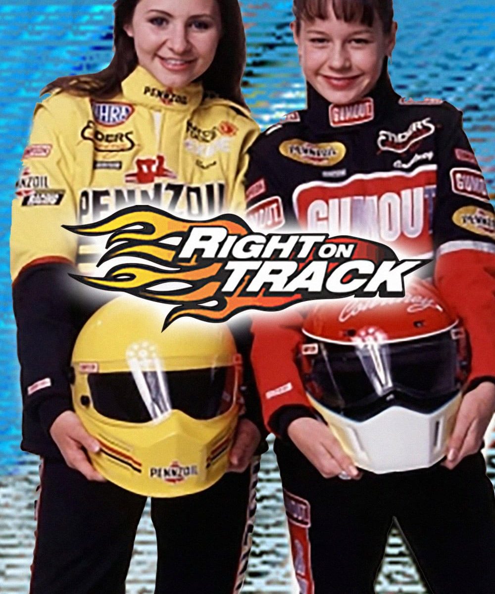 Poster for the movie "Right on Track"