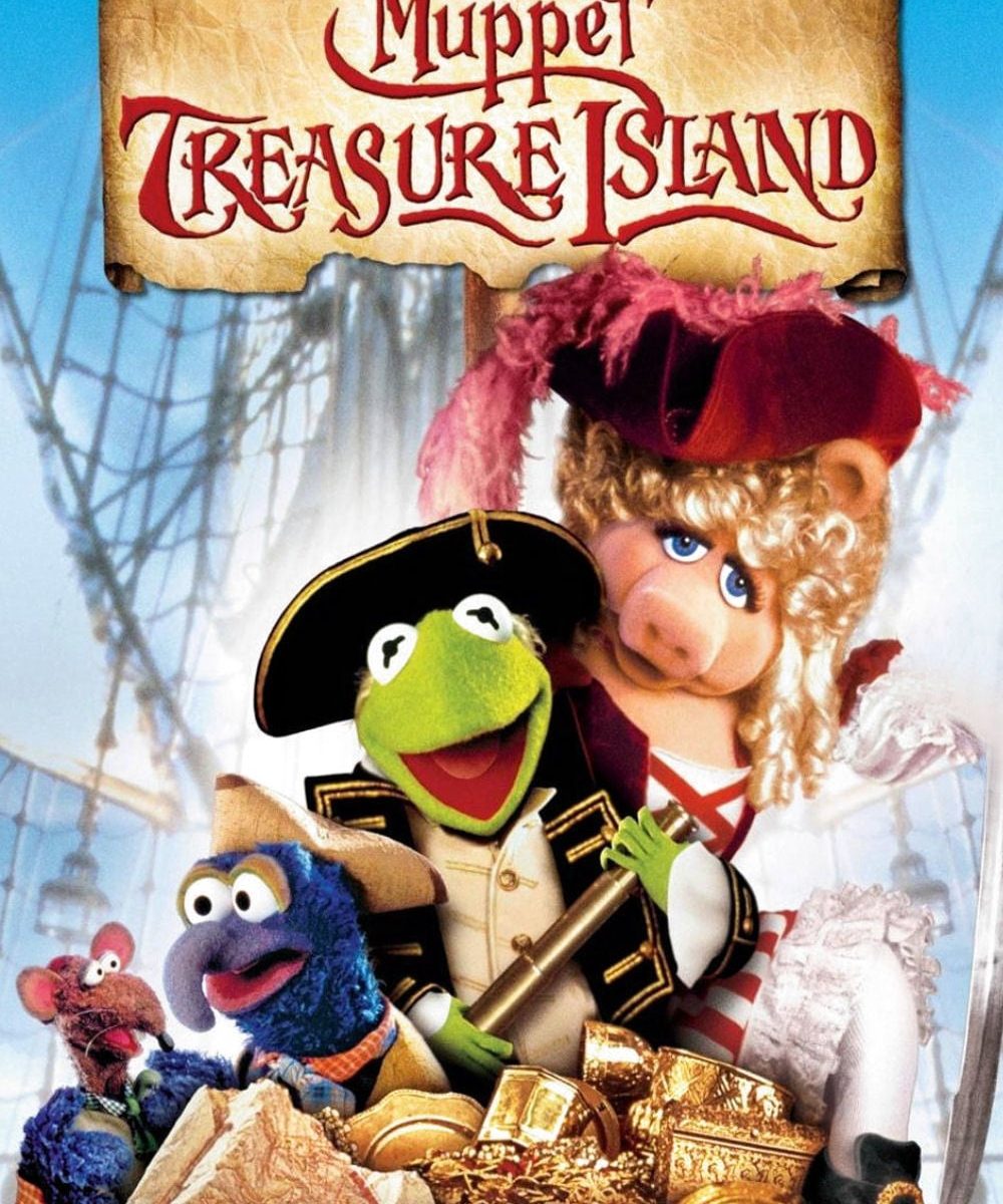 Poster for the movie "Muppet Treasure Island"