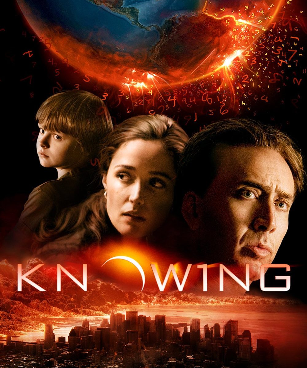 Poster for the movie "Knowing"