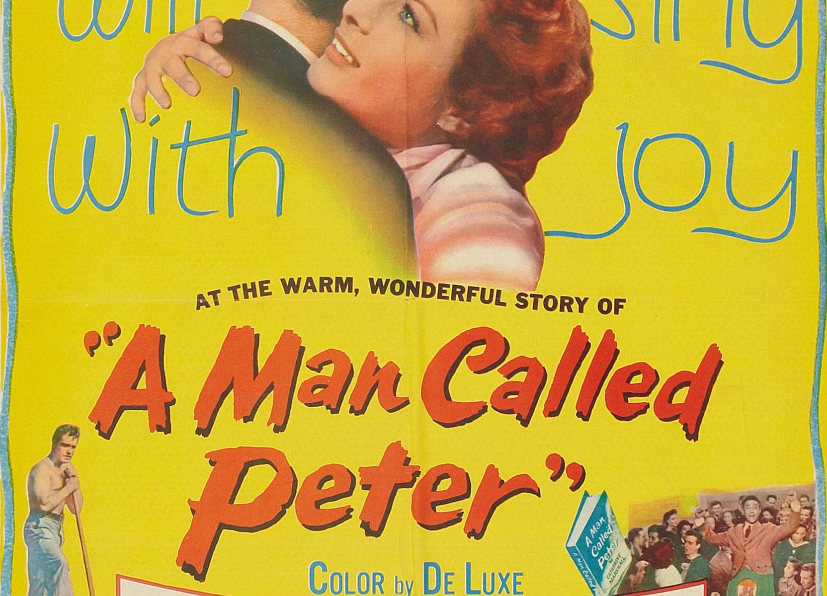 Poster for the movie "A Man Called Peter"