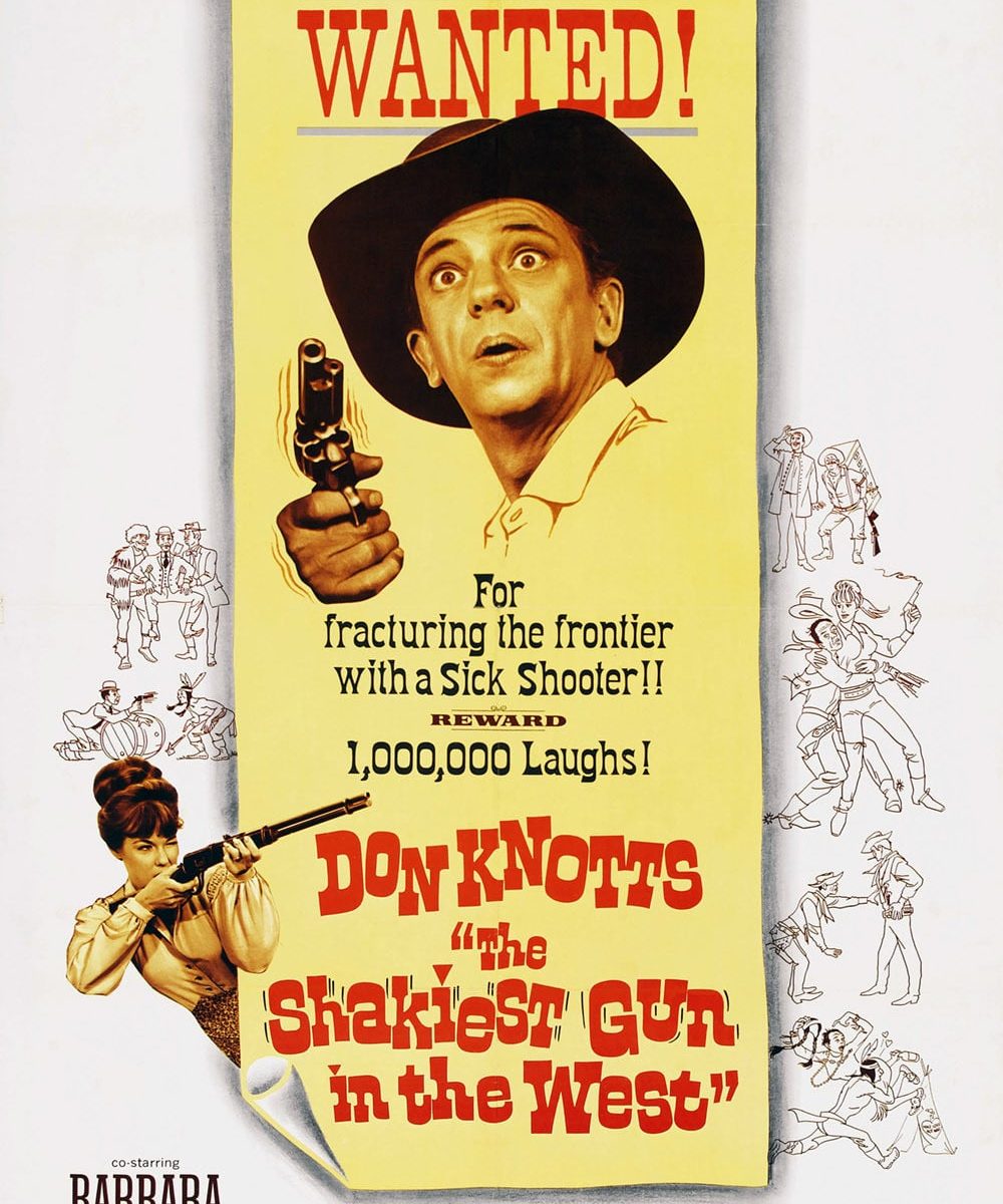 Poster for the movie "The Shakiest Gun in the West"