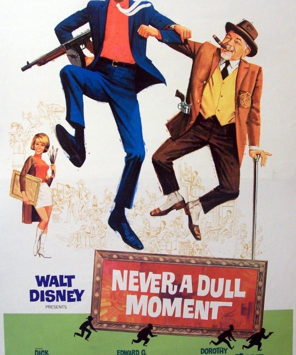 Poster for the movie "Never a Dull Moment"