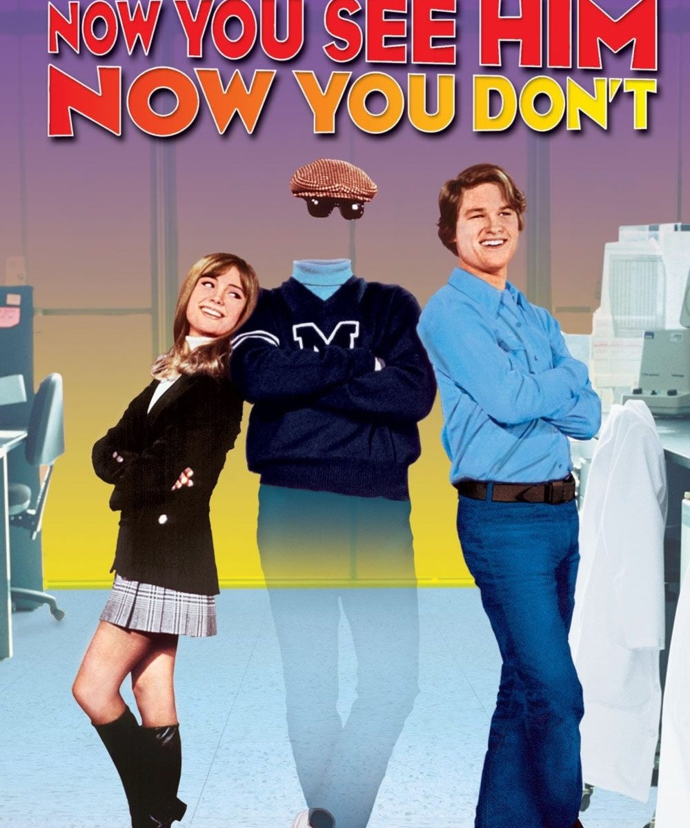 Poster for the movie "Now You See Him, Now You Don't"