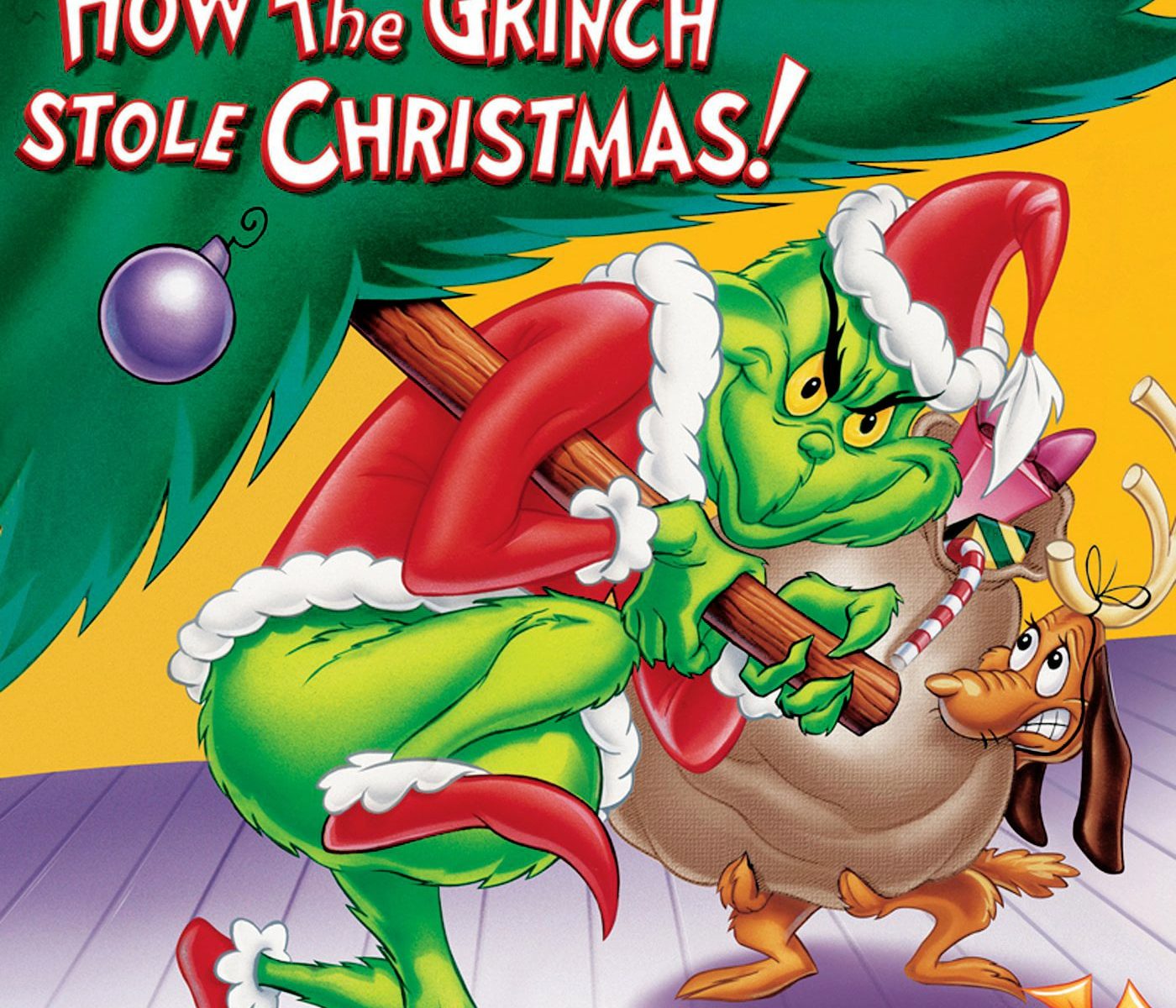 Poster for the movie "How the Grinch Stole Christmas!"