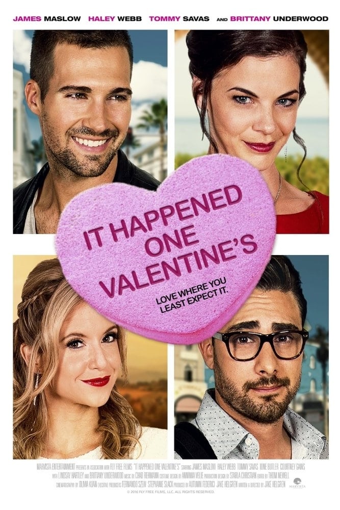 Poster for the movie "It Happened One Valentine's"