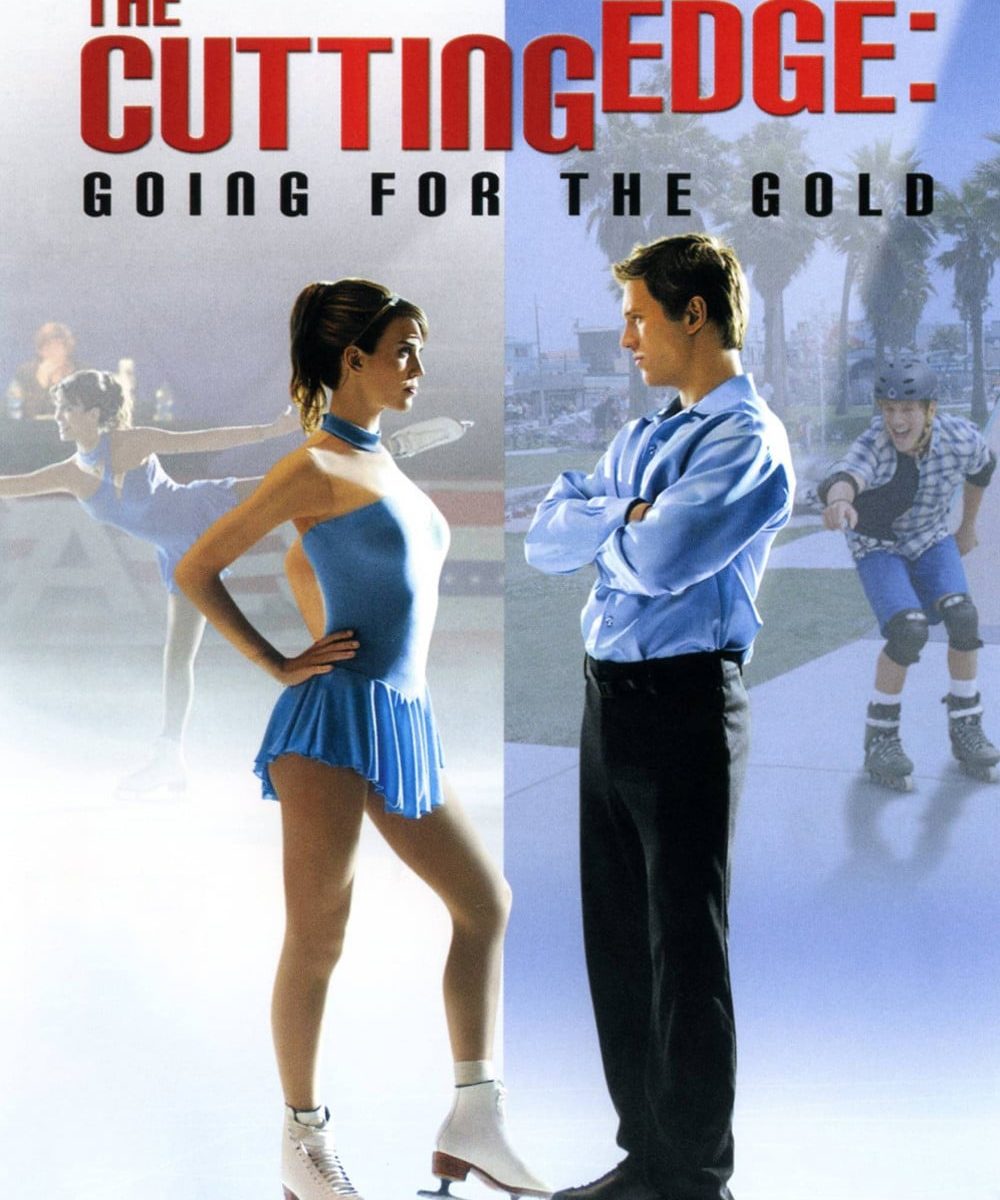 Poster for the movie "The Cutting Edge: Going for the Gold"