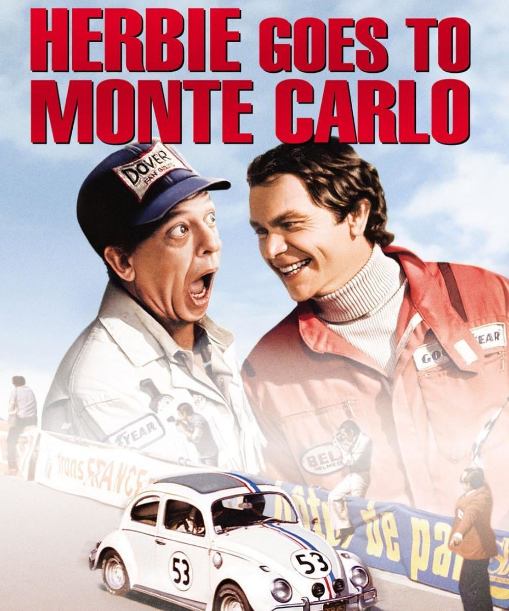 Poster for the movie "Herbie Goes To Monte Carlo"