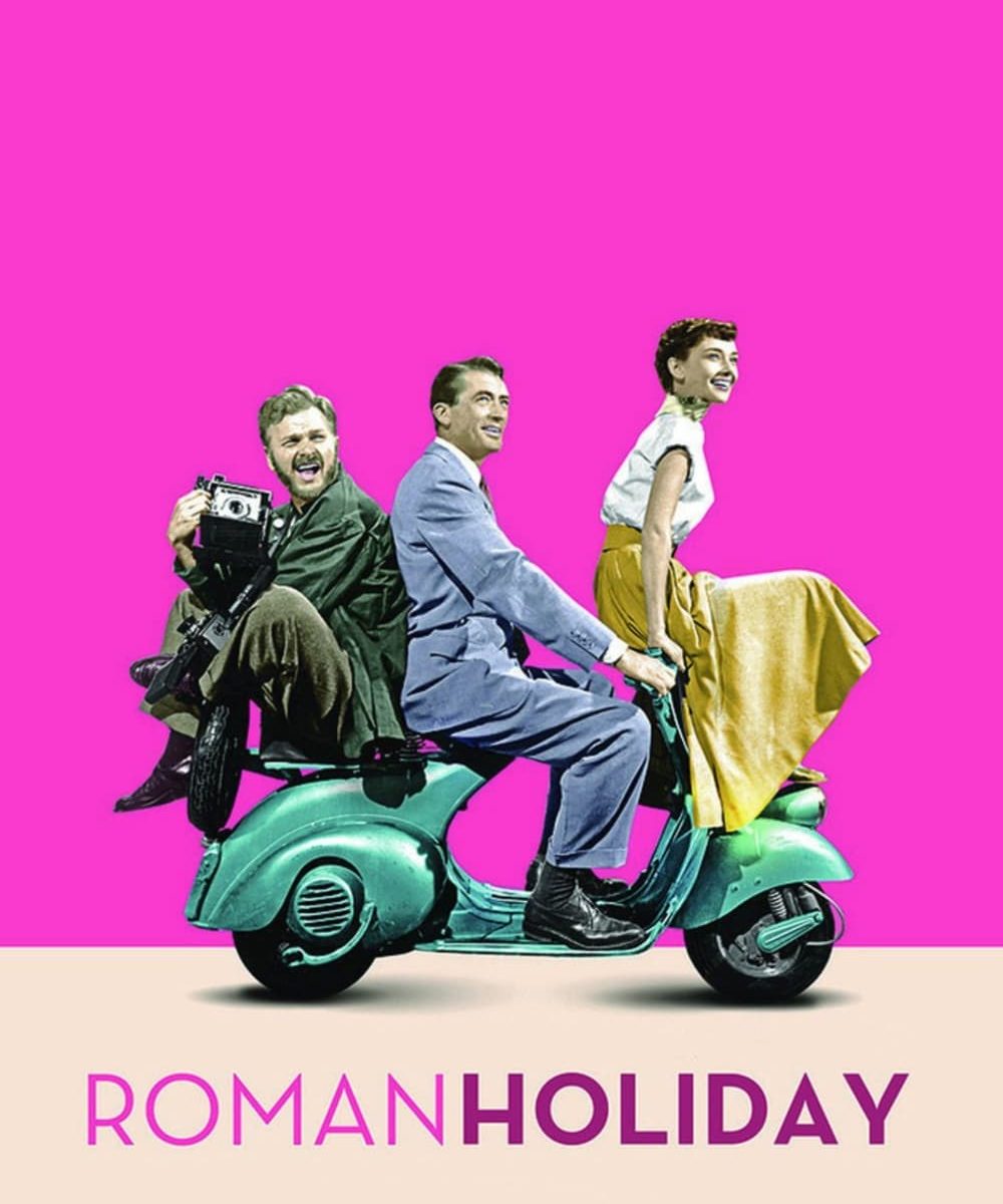 Poster for the movie "Roman Holiday"