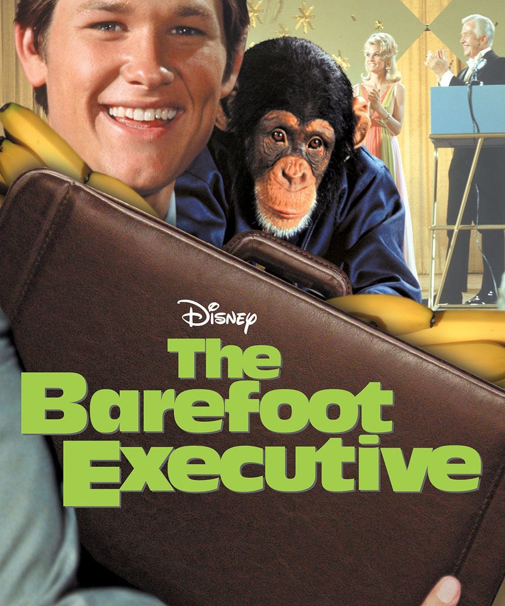 Poster for the movie "The Barefoot Executive"