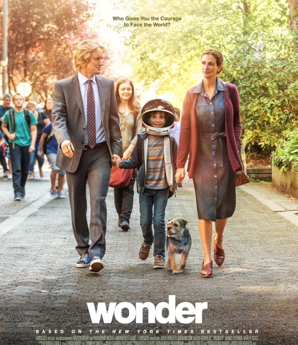 Poster for the movie "Wonder"