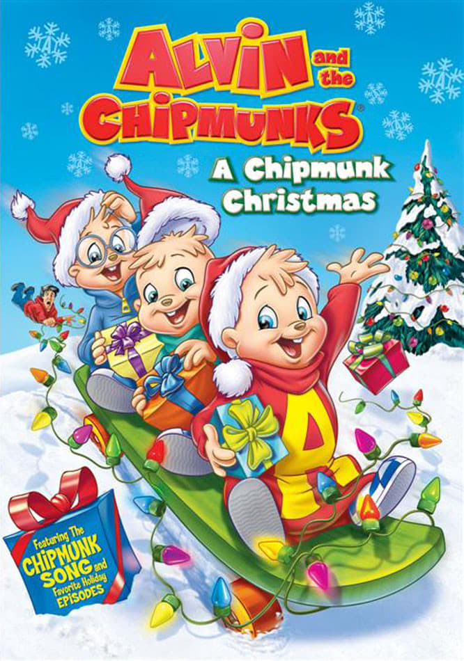 Poster for the movie "A Chipmunk Christmas"