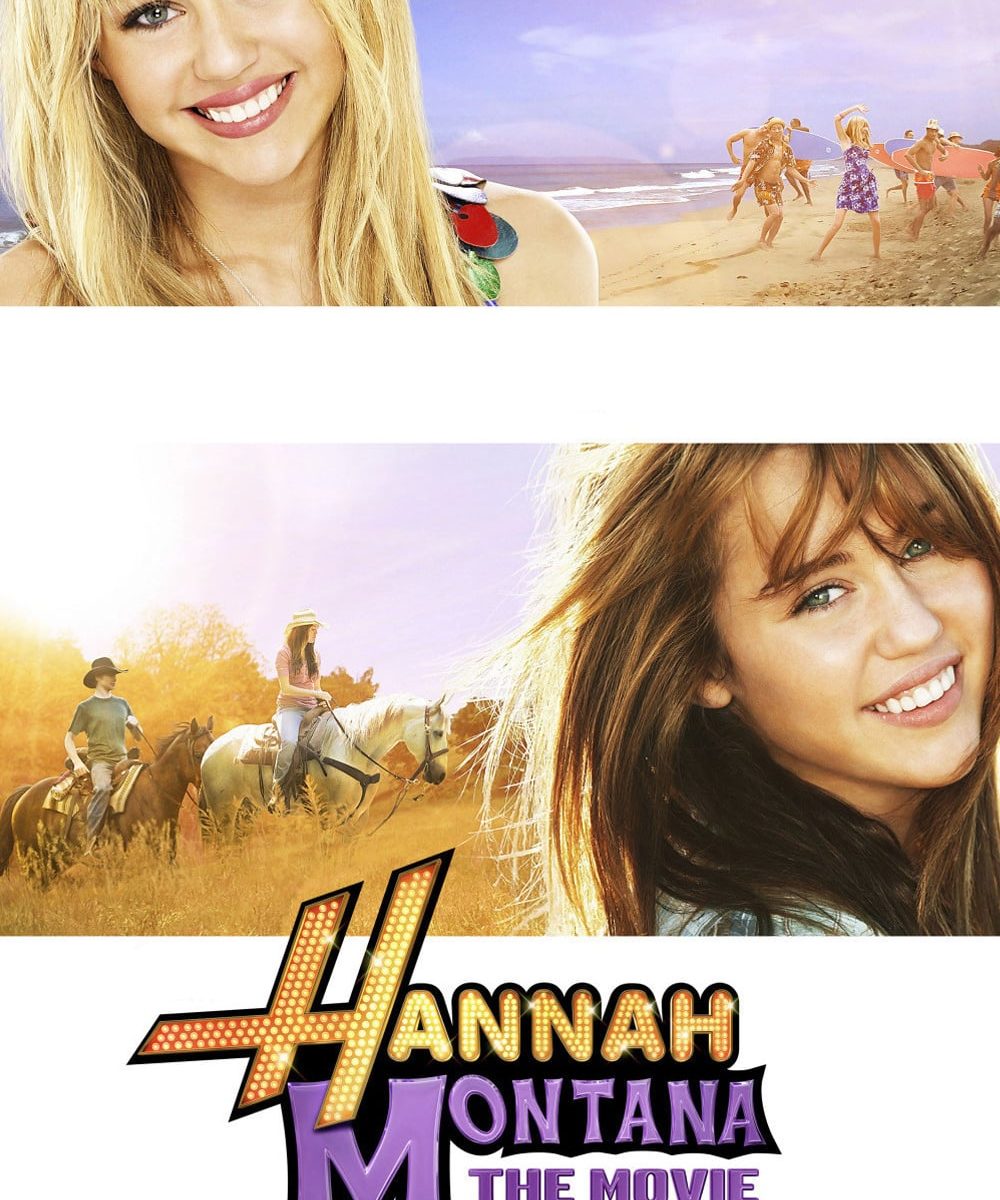 Poster for the movie "Hannah Montana: The Movie"
