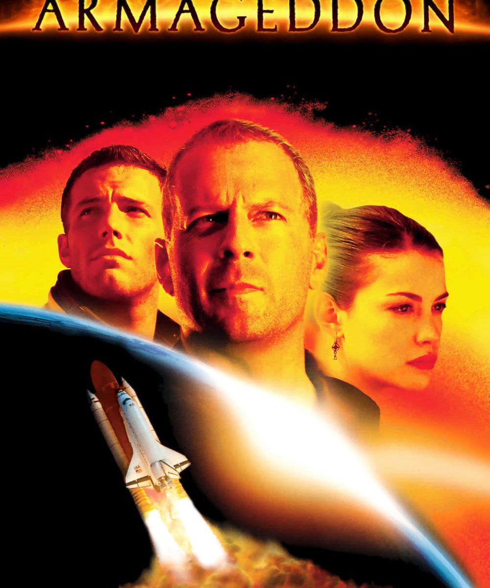 Poster for the movie "Armageddon"