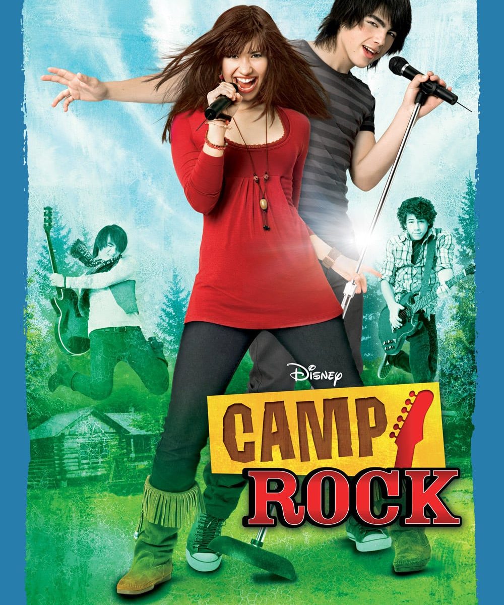 Poster for the movie "Camp Rock"