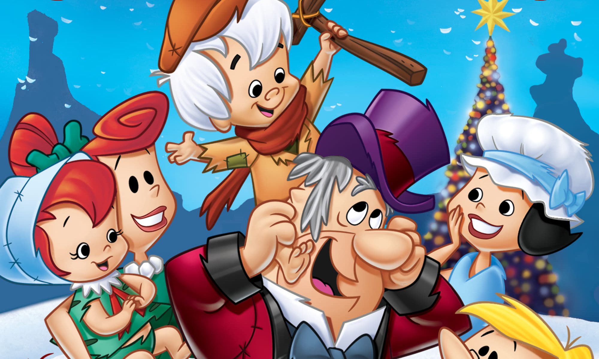 Poster for the movie "A Flintstones Christmas Carol"