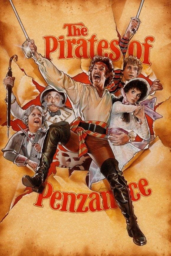 Poster for the movie "The Pirates of Penzance"
