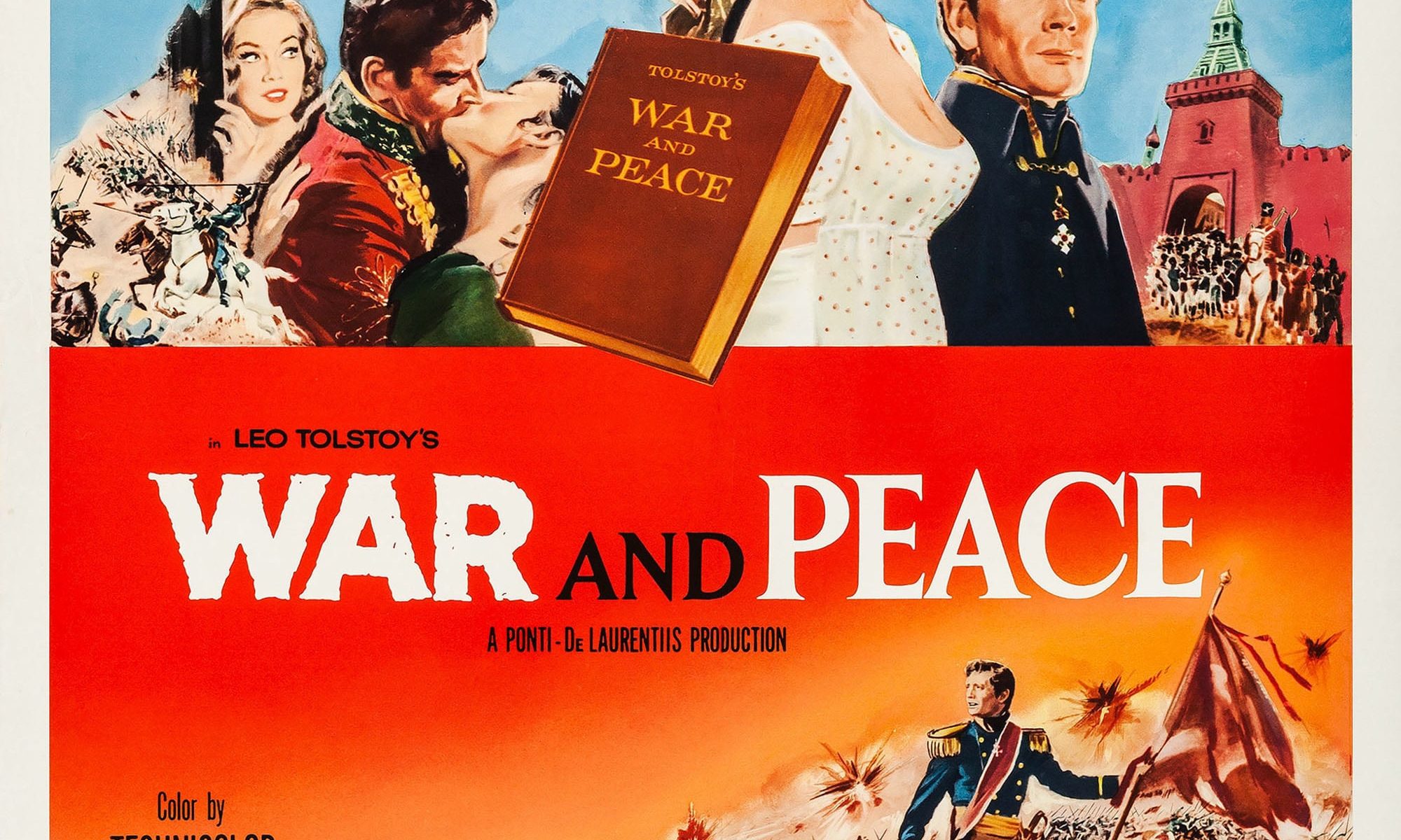 Poster for the movie "War and Peace"