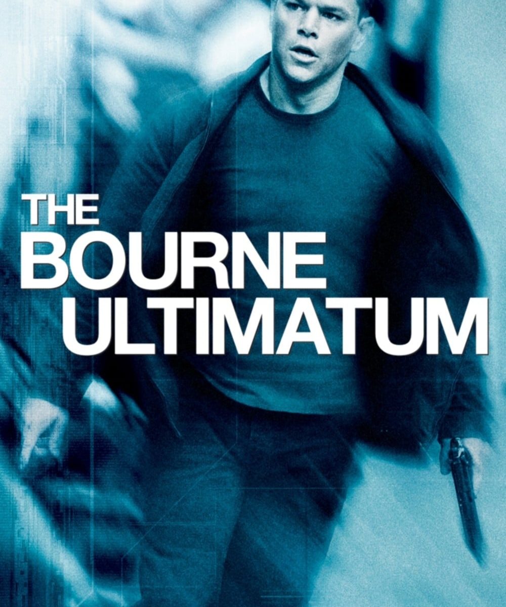 Poster for the movie "The Bourne Ultimatum"