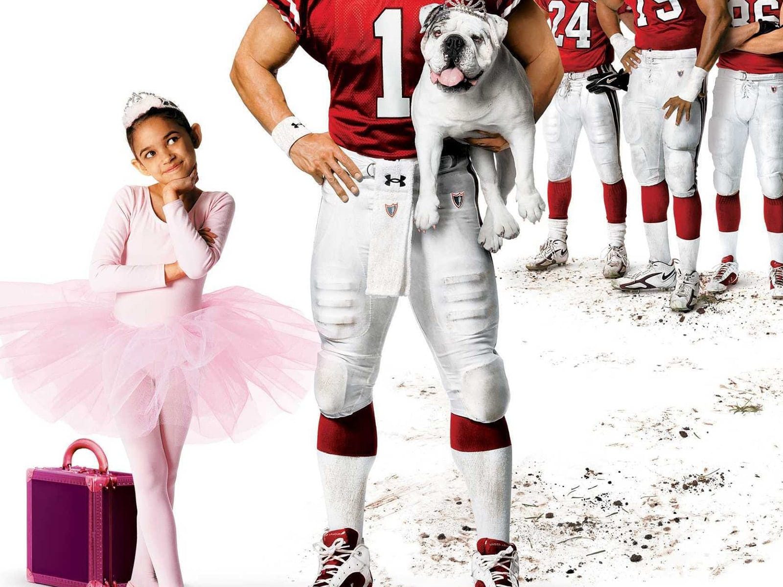 Poster for the movie "The Game Plan"