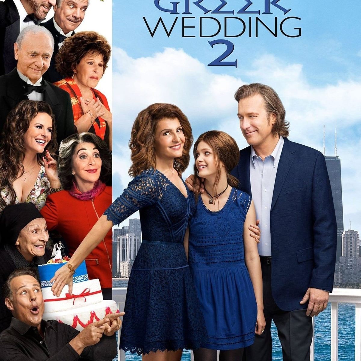 Poster for the movie "My Big Fat Greek Wedding 2"