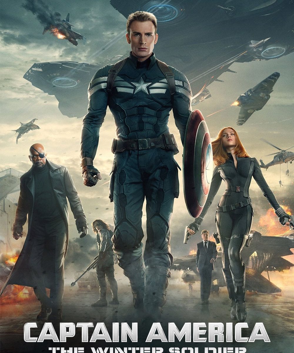 Poster for the movie "Captain America: The Winter Soldier"