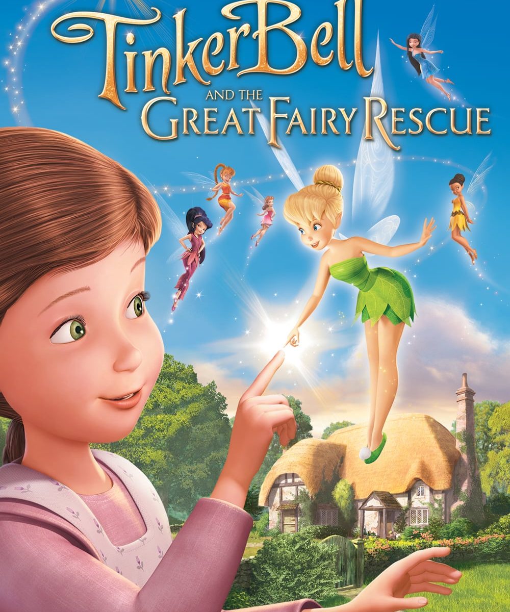 Poster for the movie "Tinker Bell and the Great Fairy Rescue"