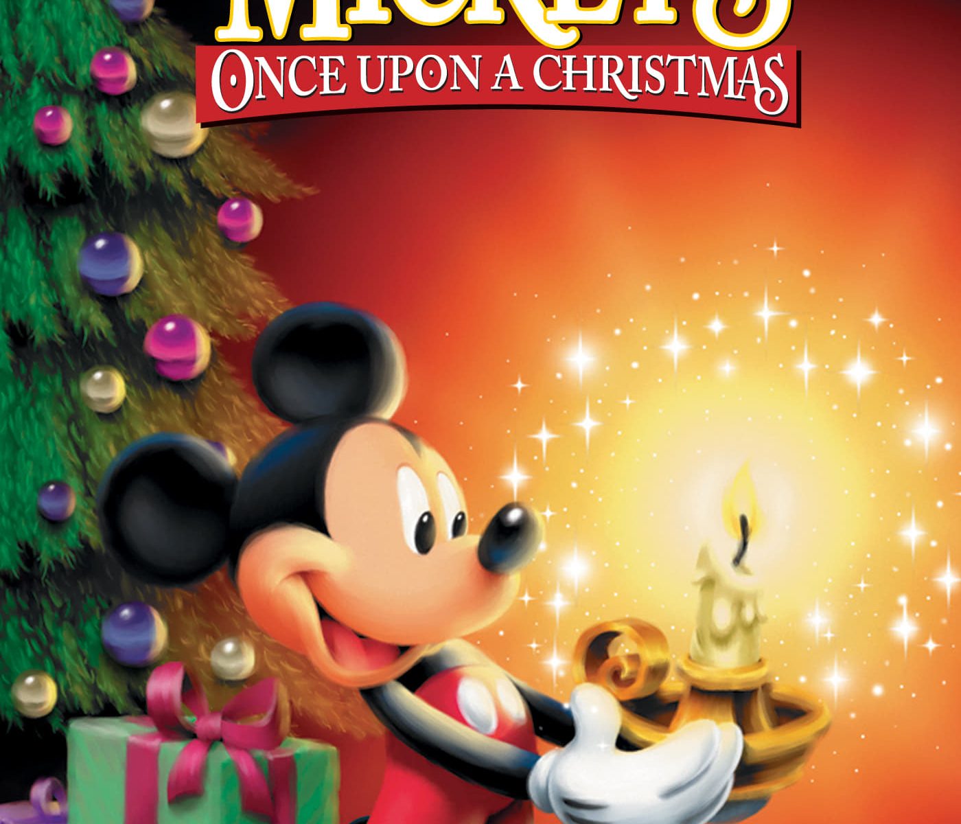 Poster for the movie "Mickey's Once Upon a Christmas"