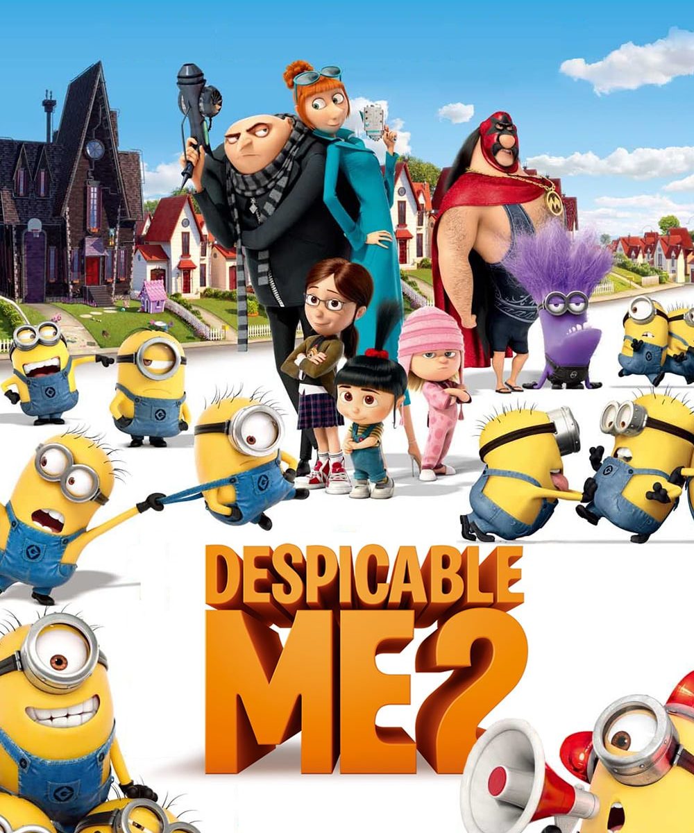 Poster for the movie "Despicable Me 2"