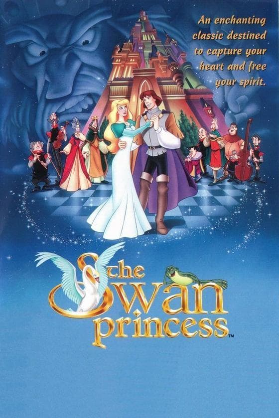 Poster for the movie "The Swan Princess"