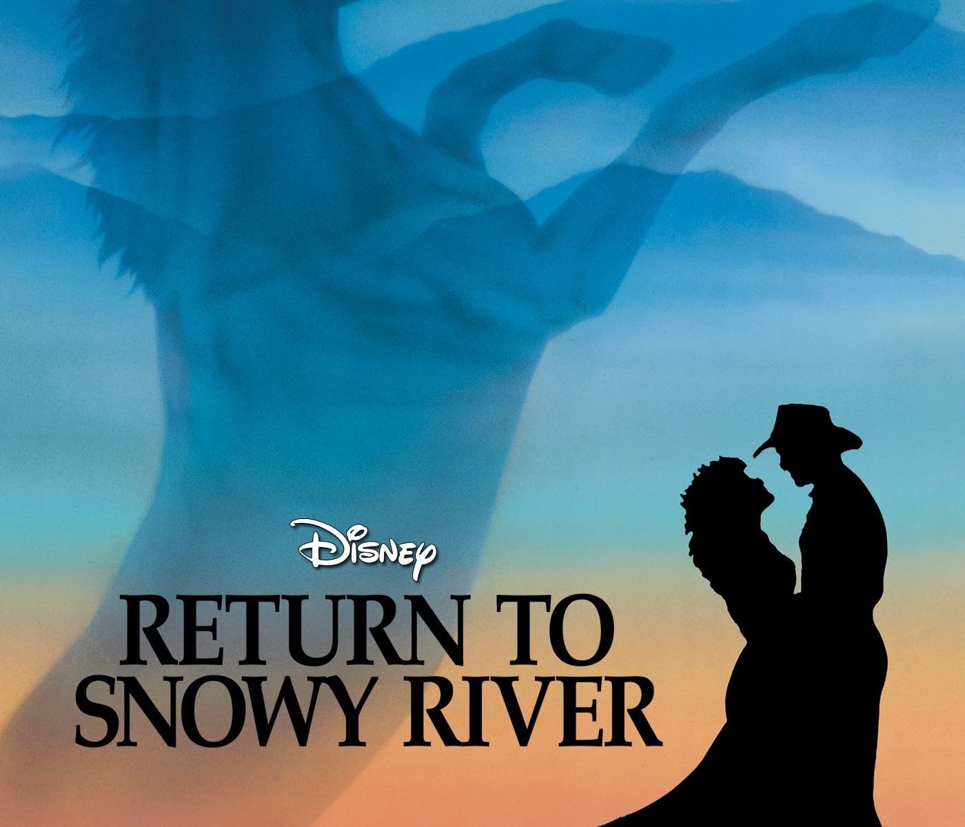 Poster for the movie "Return to Snowy River"