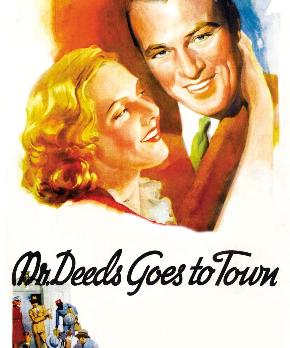 Poster for the movie "Mr. Deeds Goes to Town"