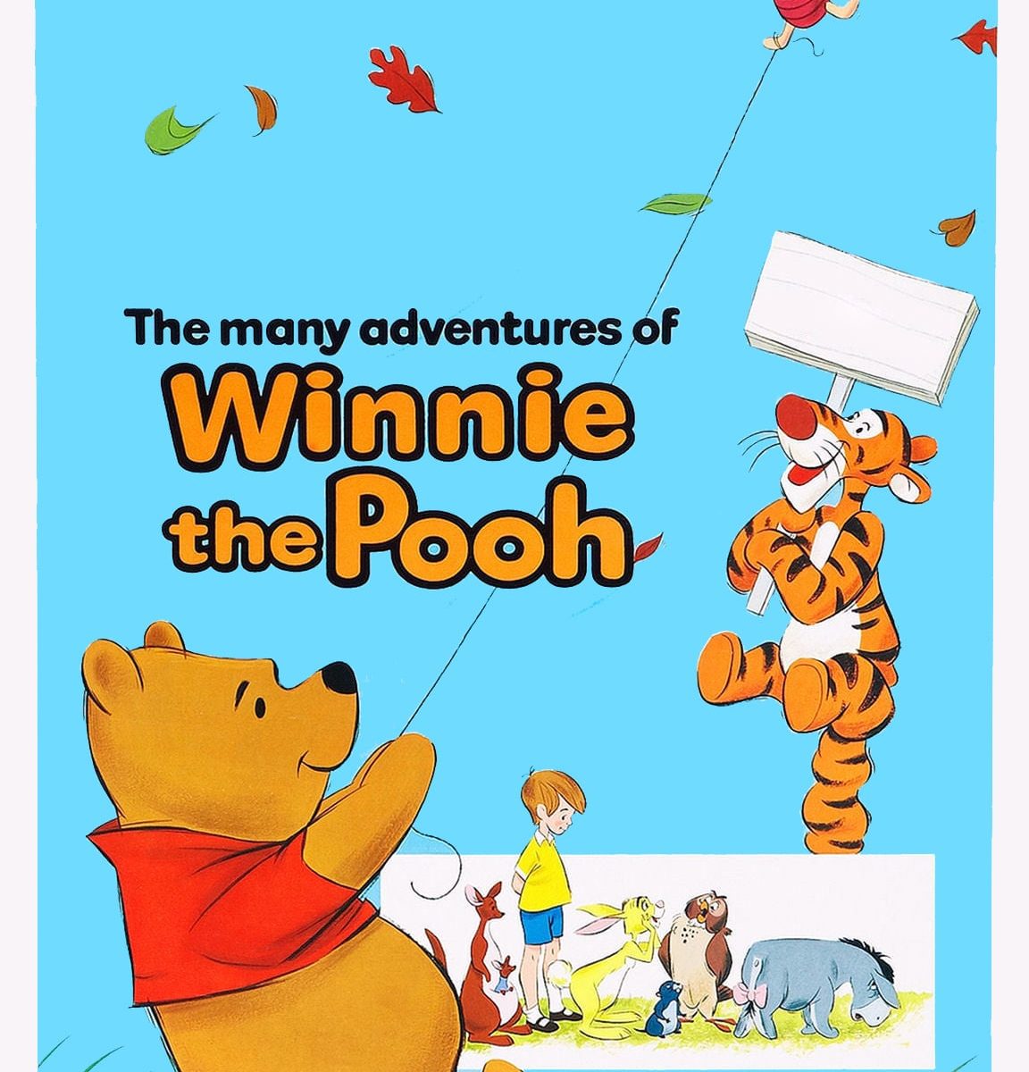 Poster for the movie "The Many Adventures of Winnie the Pooh"