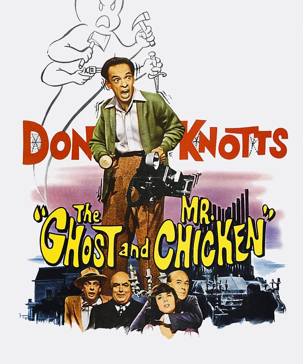 Poster for the movie "The Ghost & Mr. Chicken"