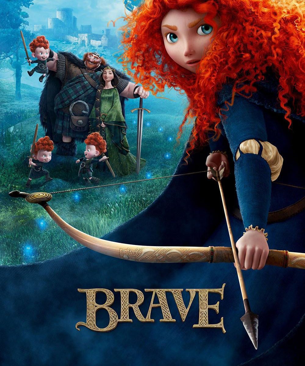 Poster for the movie "Brave"