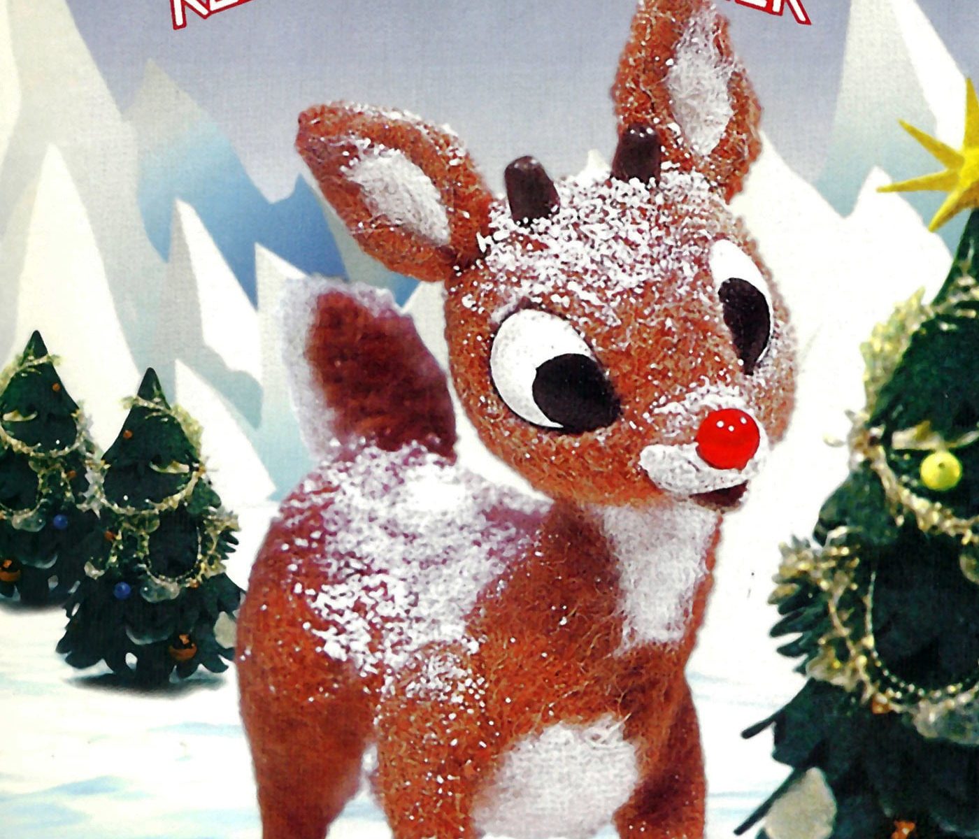 Poster for the movie "Rudolph, the Red-Nosed Reindeer"