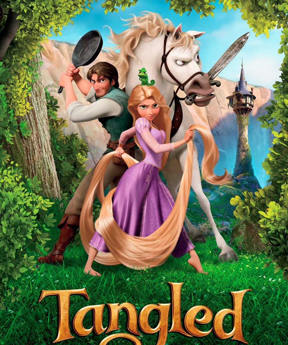 Poster for the movie "Tangled"