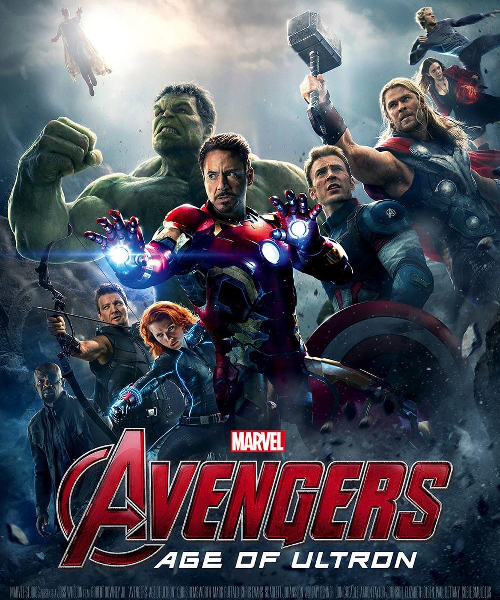 Poster for the movie "Avengers: Age of Ultron"