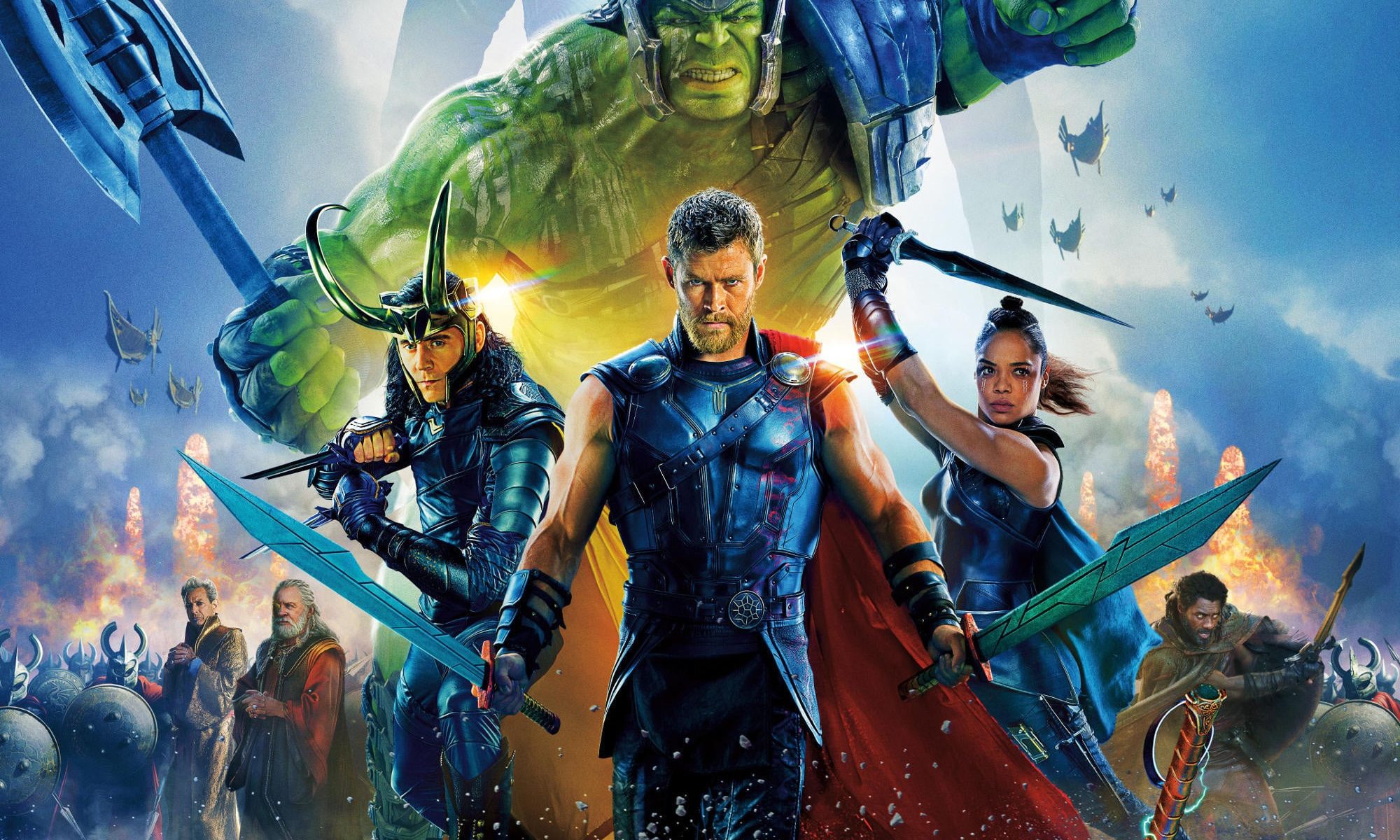 Poster for the movie "Thor: Ragnarok"