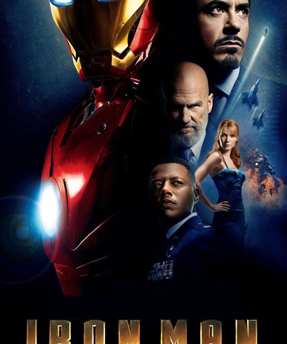 Poster for the movie "Iron Man"