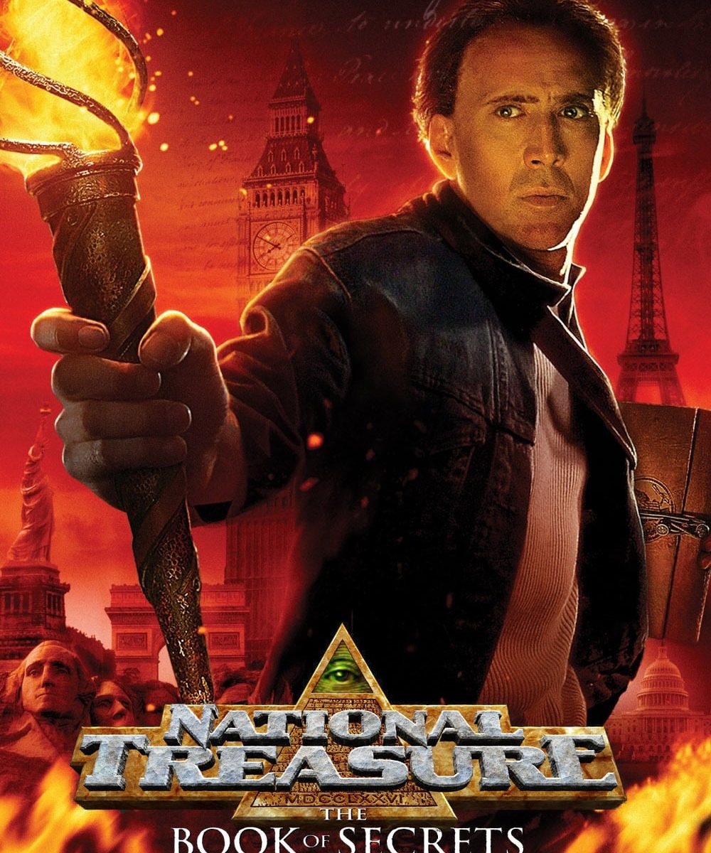 Poster for the movie "National Treasure: Book of Secrets"