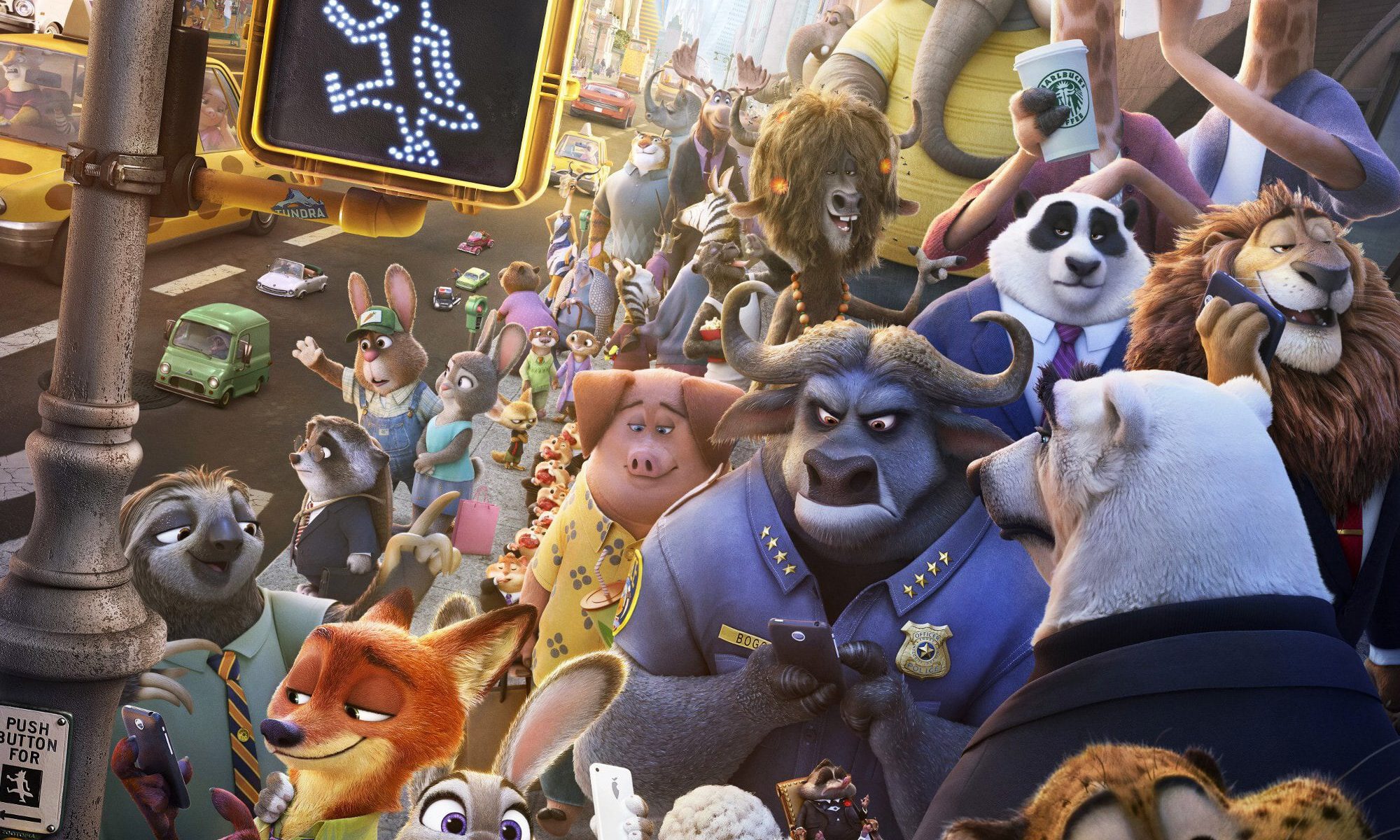 Poster for the movie "Zootopia"