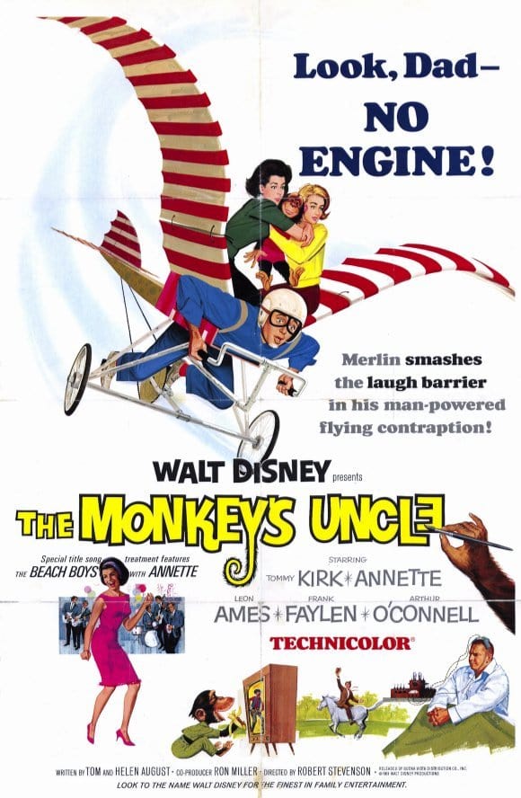 Poster for the movie "The Monkey's Uncle"