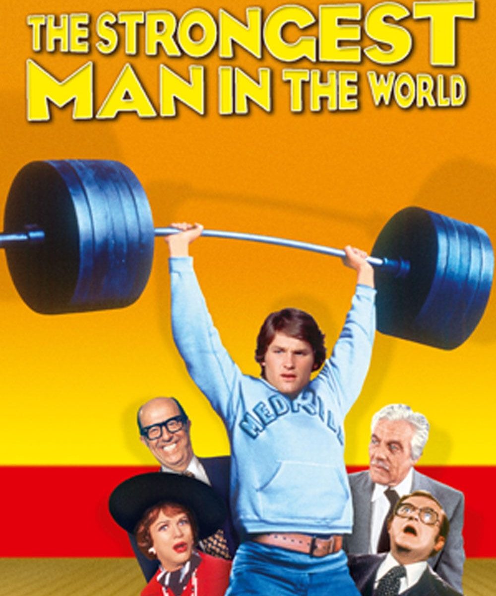 Poster for the movie "The Strongest Man in the World"