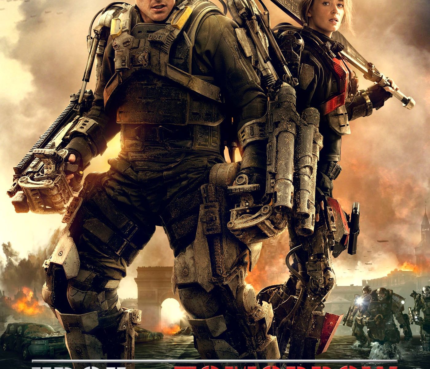 Poster for the movie "Edge of Tomorrow"